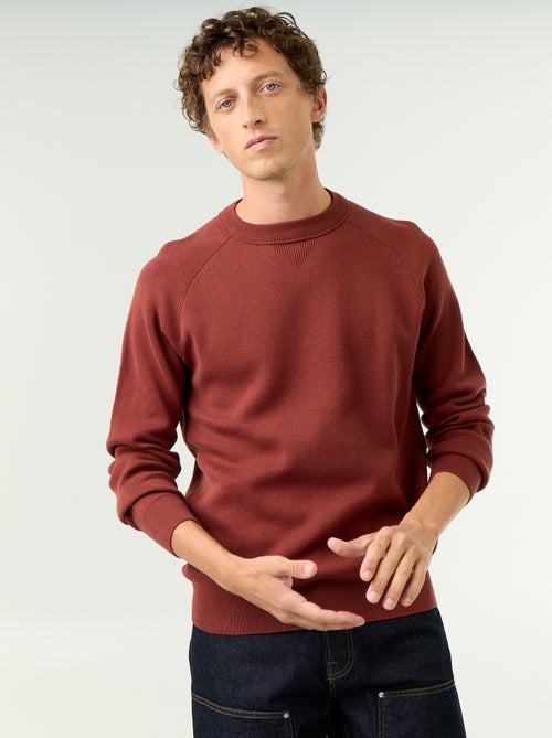 Pull en maille grosse jauge - Kiabi