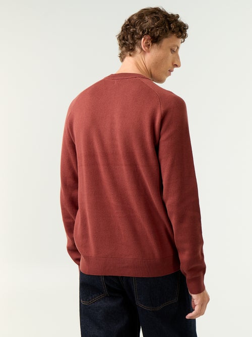 Pull en maille grosse jauge - Kiabi
