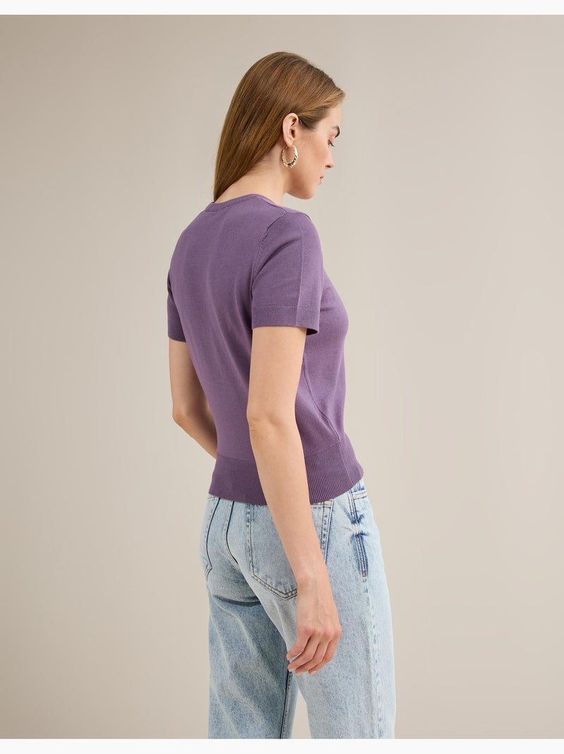 Pull en maille, MO Fashion Violet - Kiabi