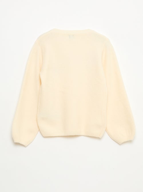 Pull en maille 'Noël' - Kiabi