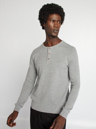 Pull en maille piquée