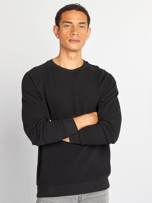 Pull en maille piquée - Kiabi