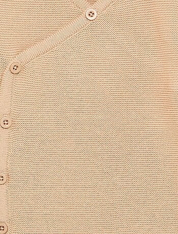 Pull en maille point mousse