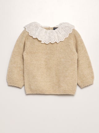 Pull en maille tricot