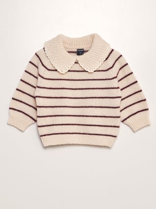 Pull en maille tricot