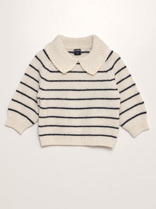 Pull en maille tricot