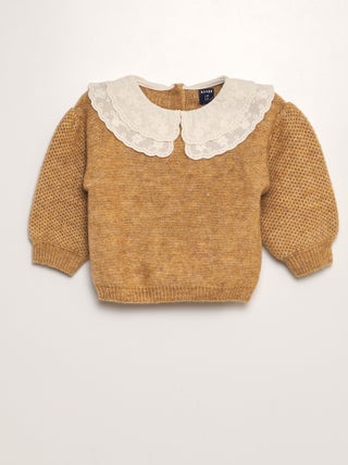 Pull en maille tricot