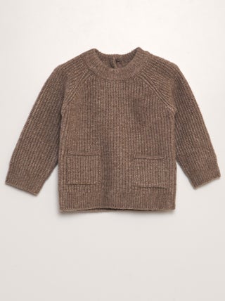 Pull en maille tricot