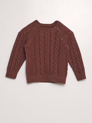 Pull en maille tricot