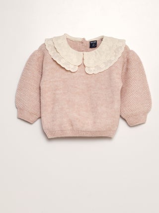 Pull en maille tricot