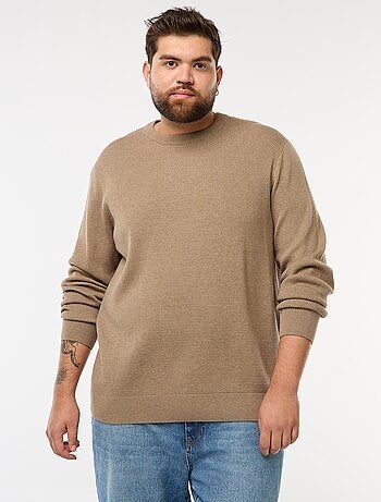 Pull en maille uni
