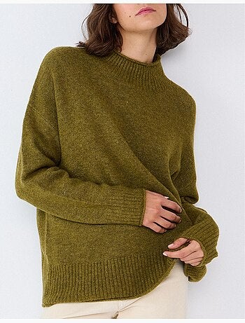 Pull en mélange de laine et d’alpaga, mo fashion