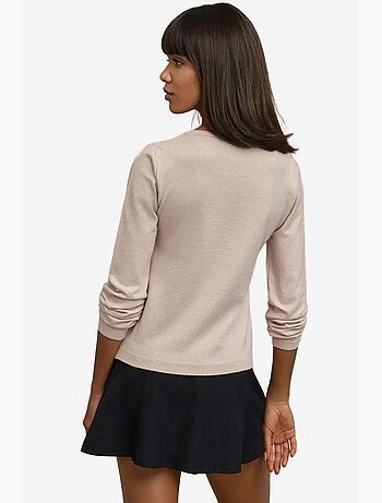 Pull en tricot à col rond hiccup