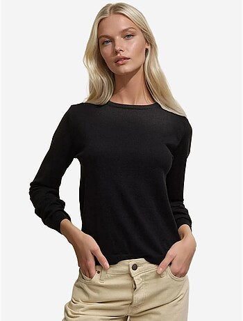Pull en tricot à col rond hiccup