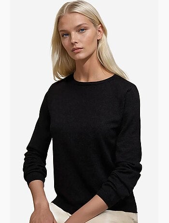Pull en tricot à col rond hiccup