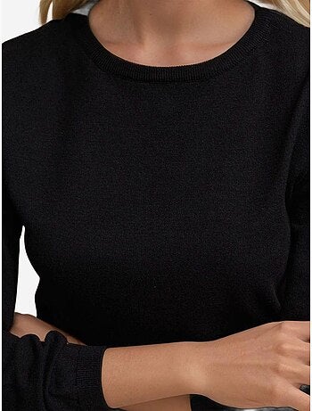 Pull en tricot à col rond hiccup