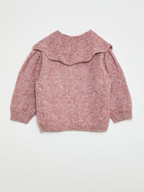 Pull en tricot avec col amovible - Kiabi Pull en tricot avec col amovible - Kiabi