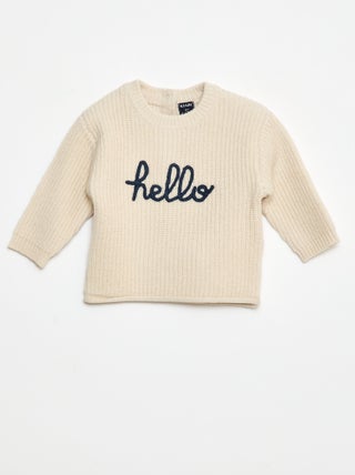 Pull en tricot