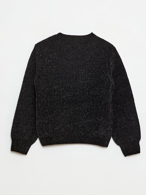 Pull épais en maille chenille - Kiabi