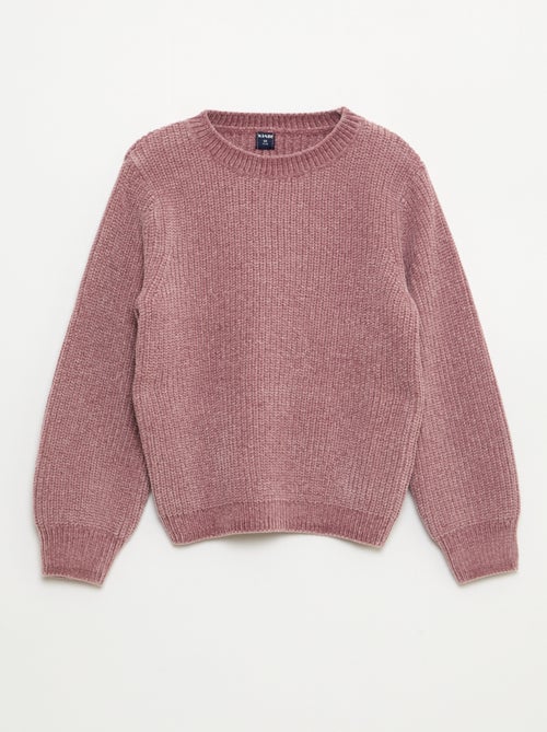 Pull épais en maille chenille - Kiabi