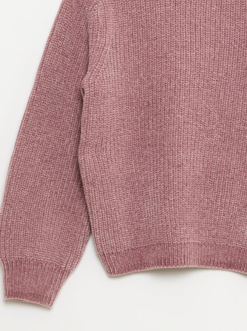 Pull épais en maille chenille - Kiabi
