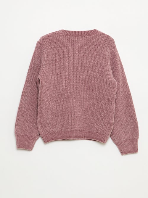 Pull épais en maille chenille - Kiabi