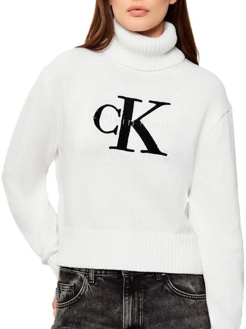 Pull Femme Calvin Klein Jeans - Kiabi Pull Femme Calvin Klein Jeans - Kiabi