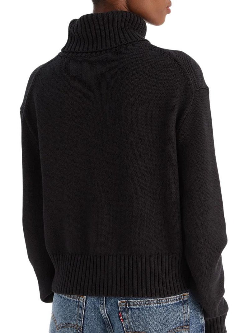 Pull Femme Calvin Klein Jeans Noir - Kiabi