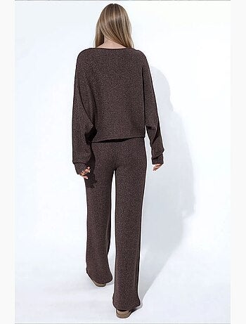 Pull femme en mélange de coton busem
