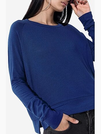 Pull femme en mélange de viscose busem