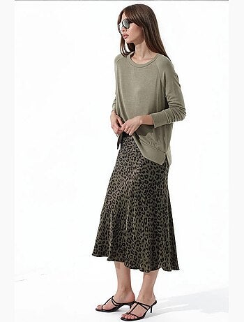 Pull femme en mélange de viscose busem