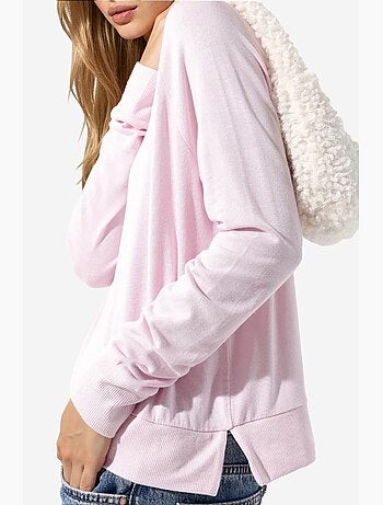 Pull femme en mélange de viscose busem