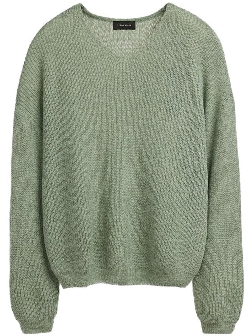 Pull Femme Teddy Smith Vert - Kiabi