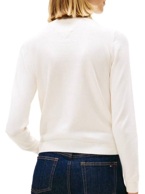 Pull Femme Tommy Hilfiger Tjw Essential - Kiabi Pull Femme Tommy Hilfiger Tjw Essential - Kiabi