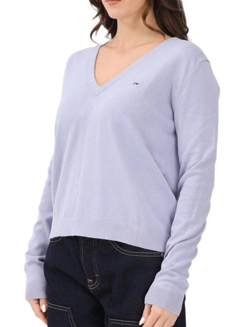 Pull Femme Tommy Hilfiger Vneck - Kiabi Pull Femme Tommy Hilfiger Vneck - Kiabi