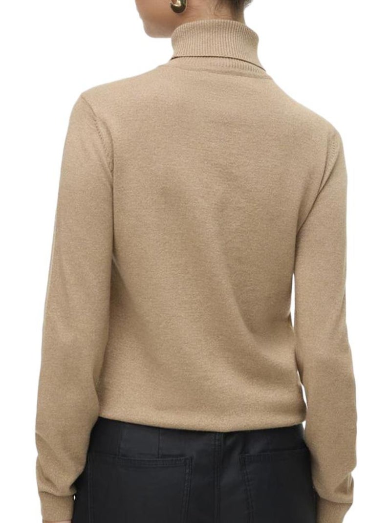Pull Femme Vero Moda Beige - Kiabi