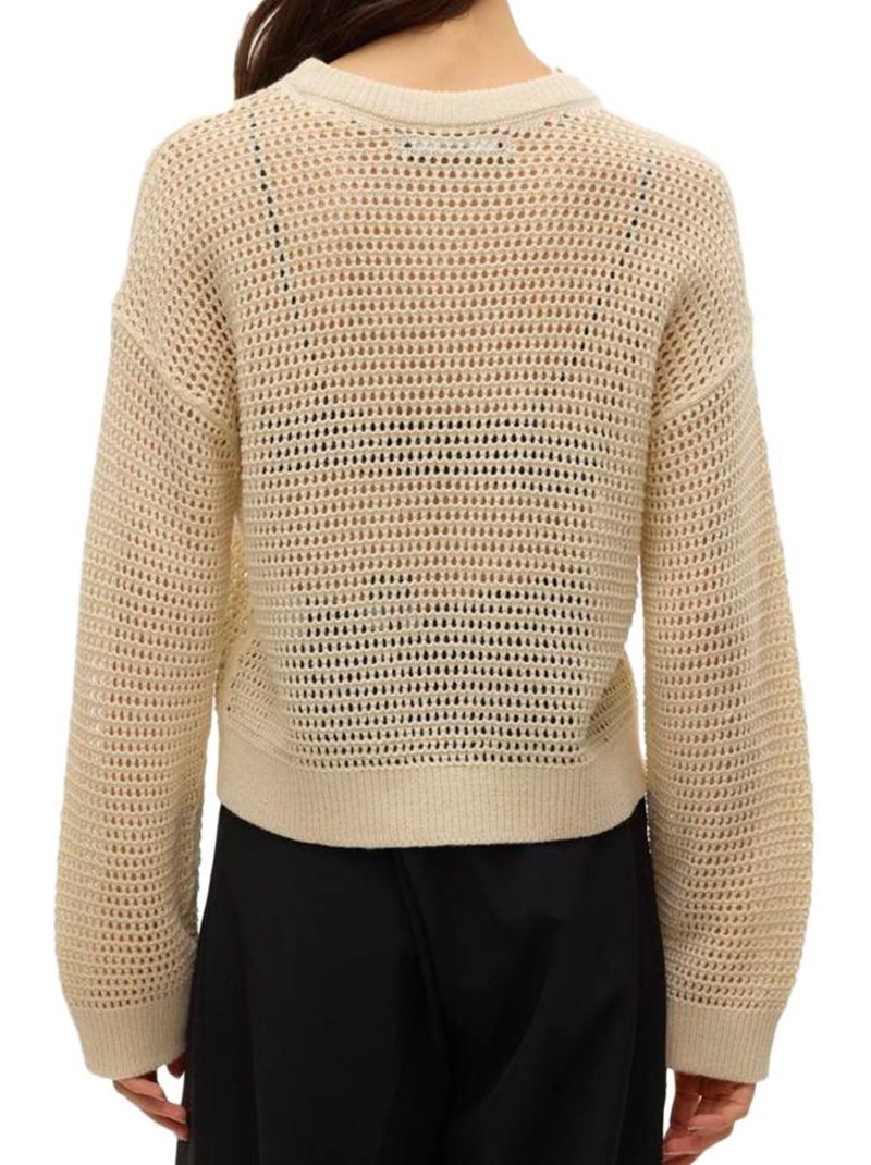 Pull Femme Vero Moda Beige - Kiabi