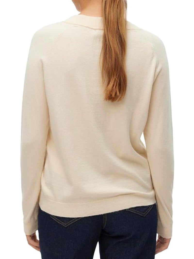 Pull Femme Vero Moda Beige - Kiabi