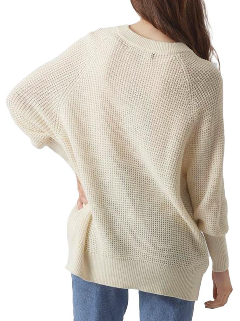 Pull Femme Vero Moda Beige - Kiabi