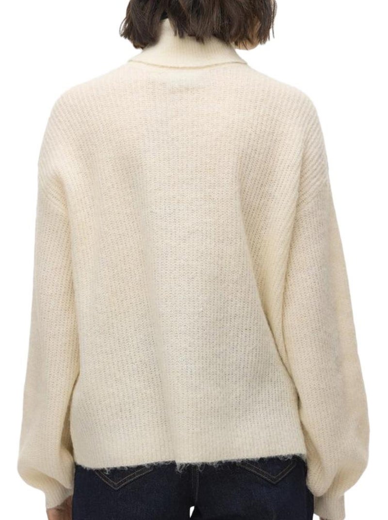 Pull Femme Vero Moda Blanc - Kiabi