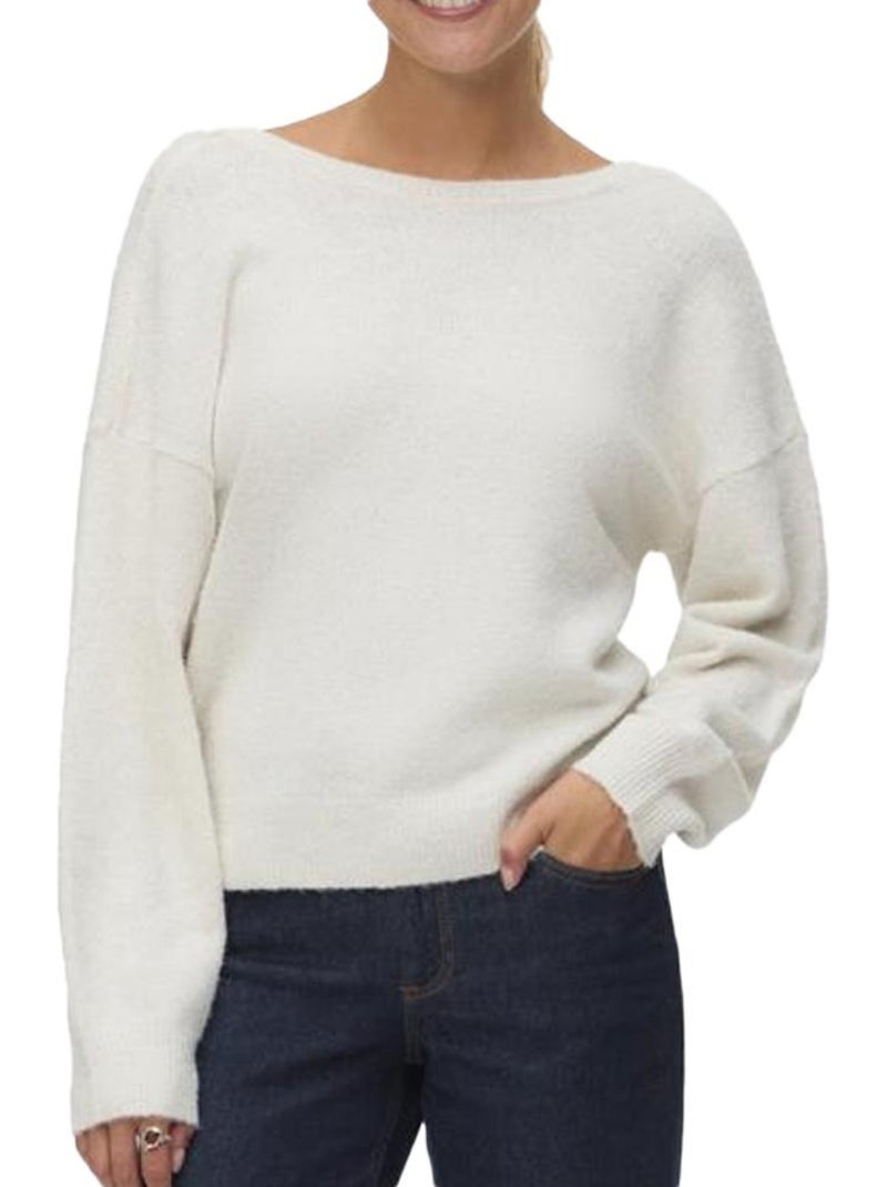 Pull Femme Vero Moda Blanc - Kiabi