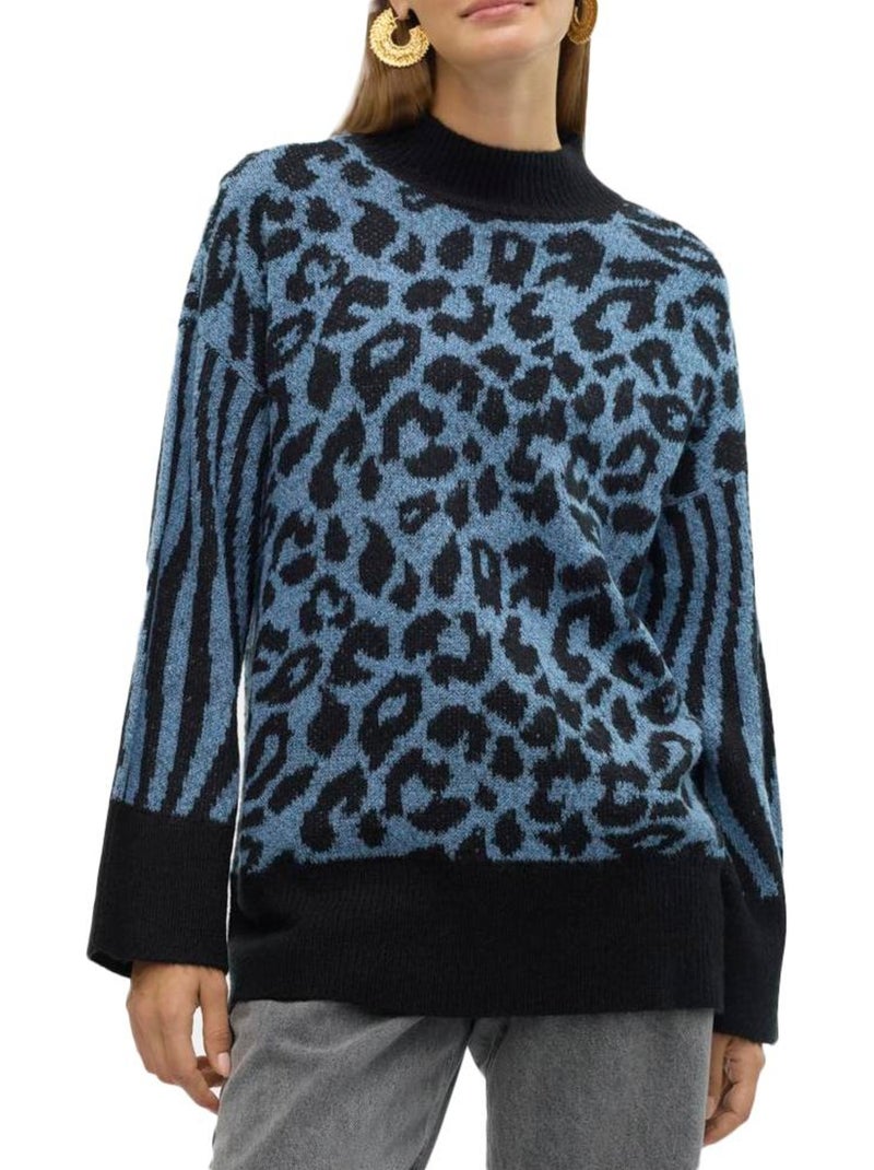 Pull Femme Vero Moda Bleu - Kiabi