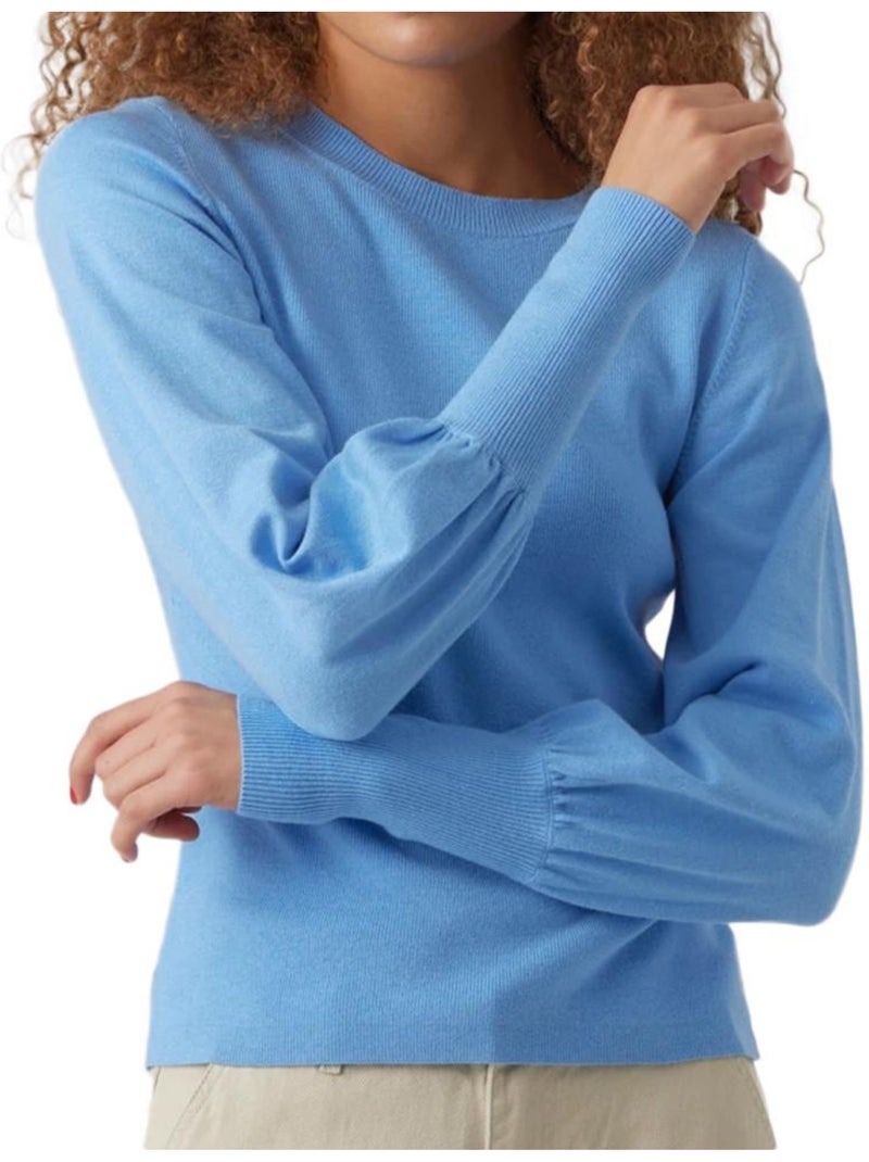 Pull Femme Vero Moda Bleu - Kiabi