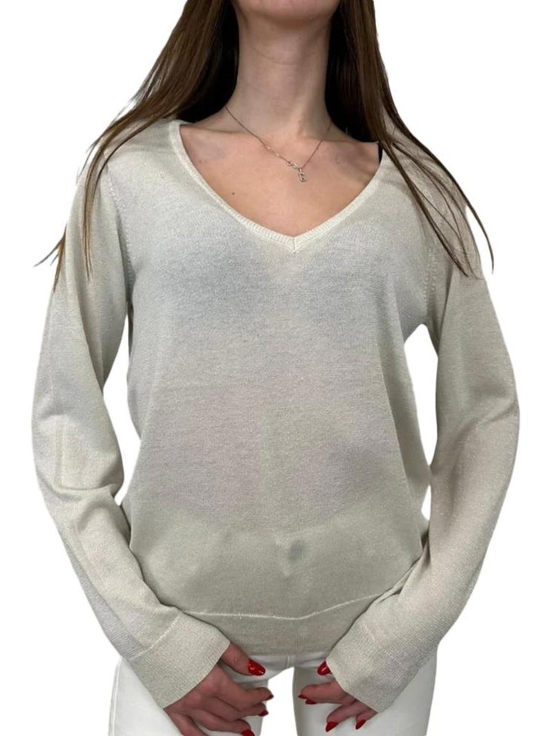 Pull Femme Vero Moda Ecru - Kiabi