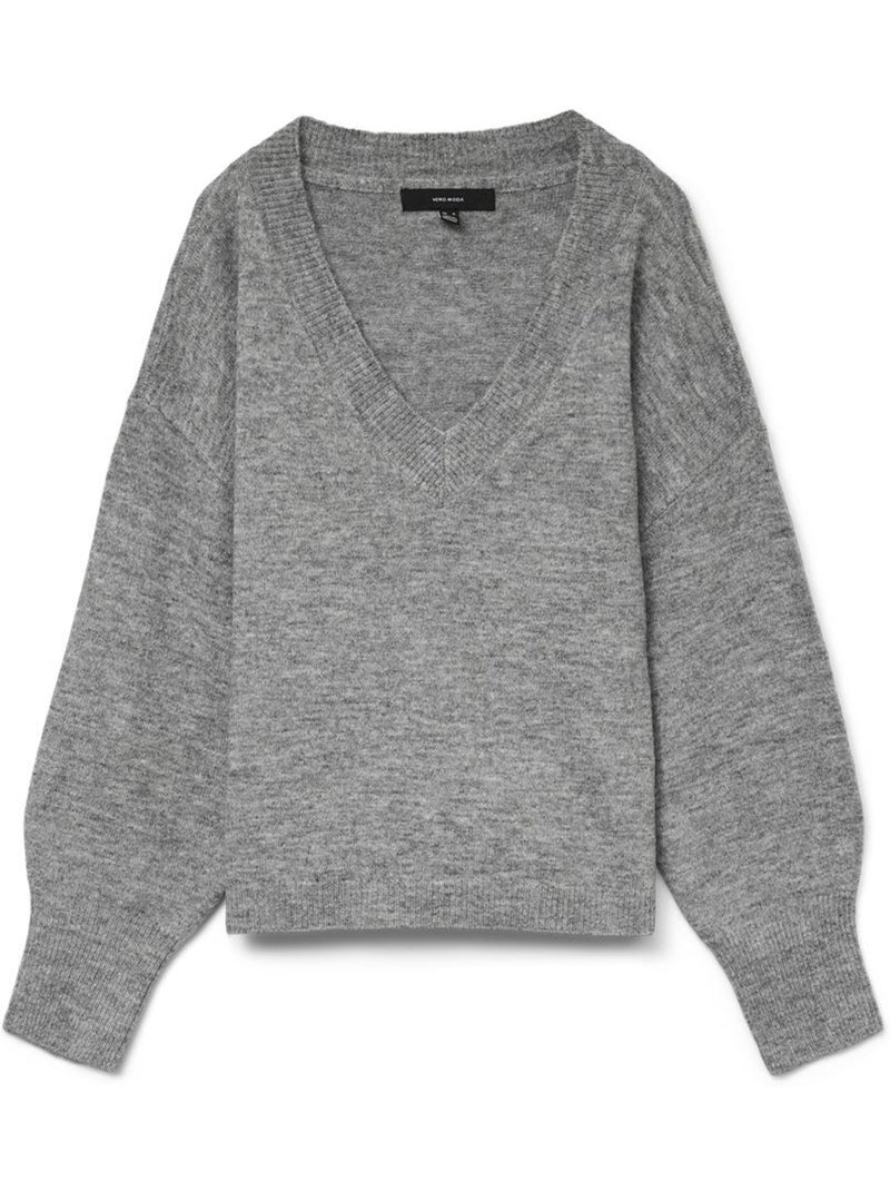 Pull Femme Vero Moda Gris Argenté - Kiabi