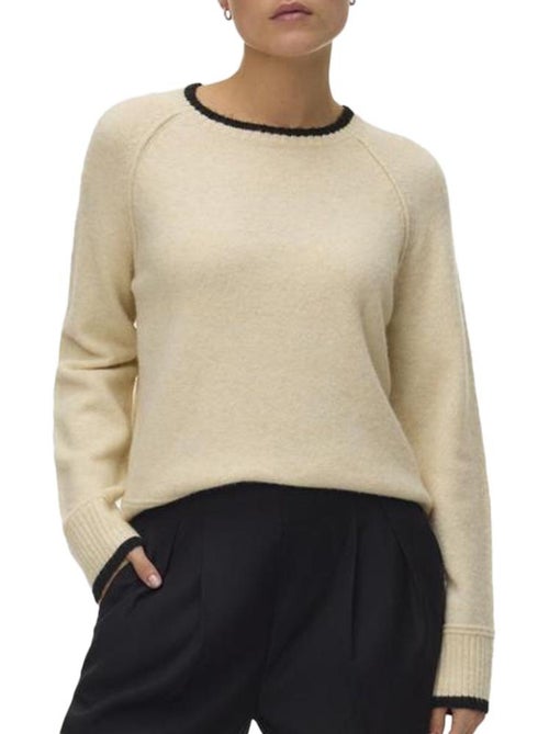 Pull Femme Vero Moda Maquarius Raglan - Kiabi Pull Femme Vero Moda Maquarius Raglan - Kiabi