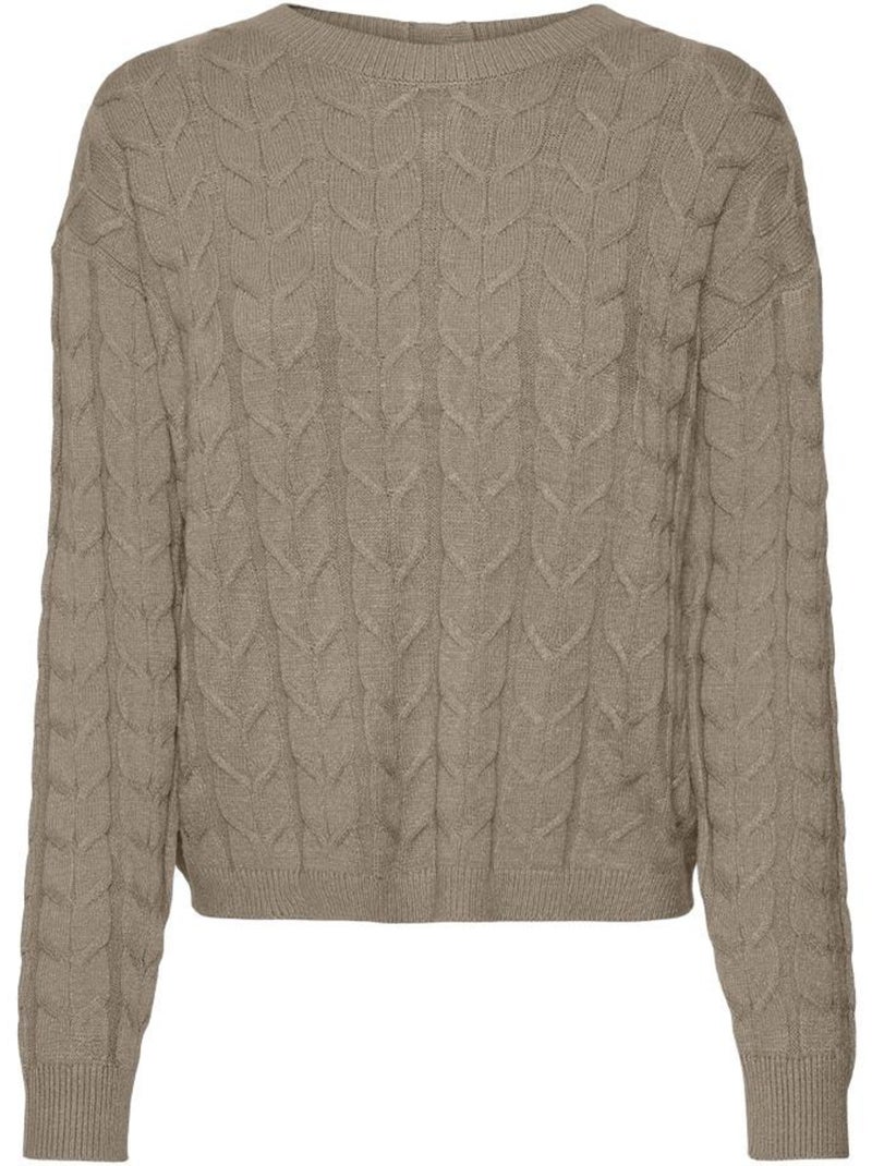 Pull Femme Vero Moda Marron cappuccino - Kiabi