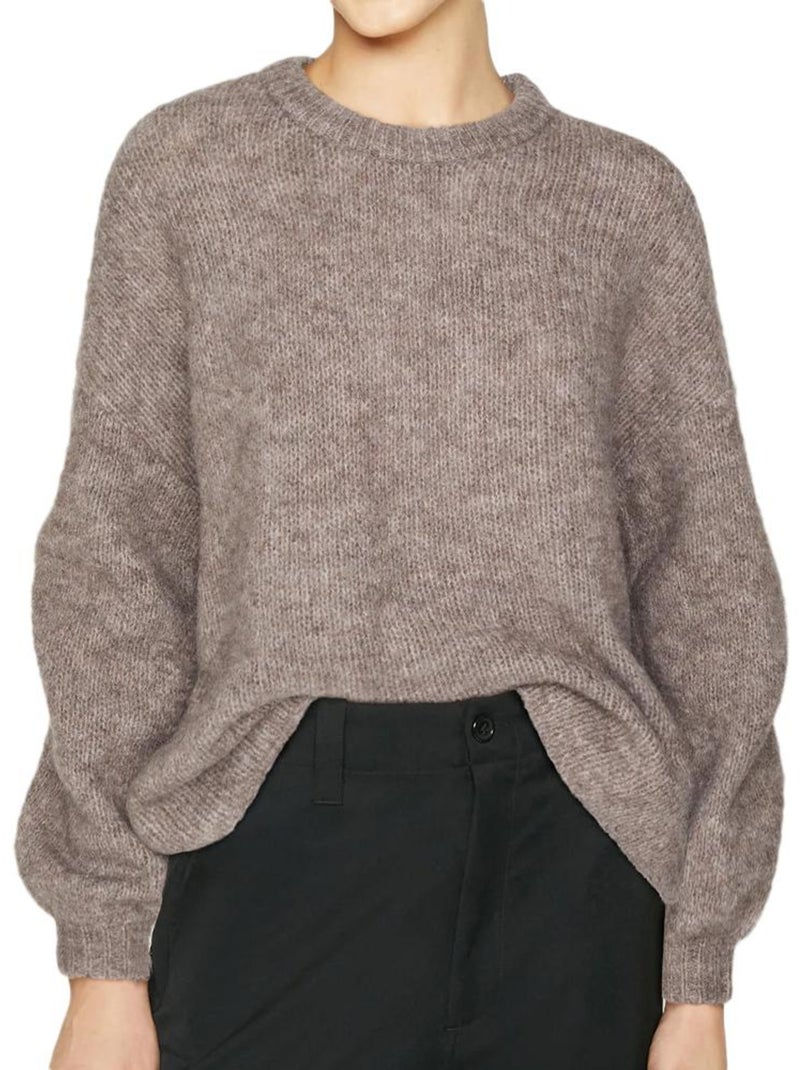 Pull Femme Vero Moda Marron cappuccino - Kiabi