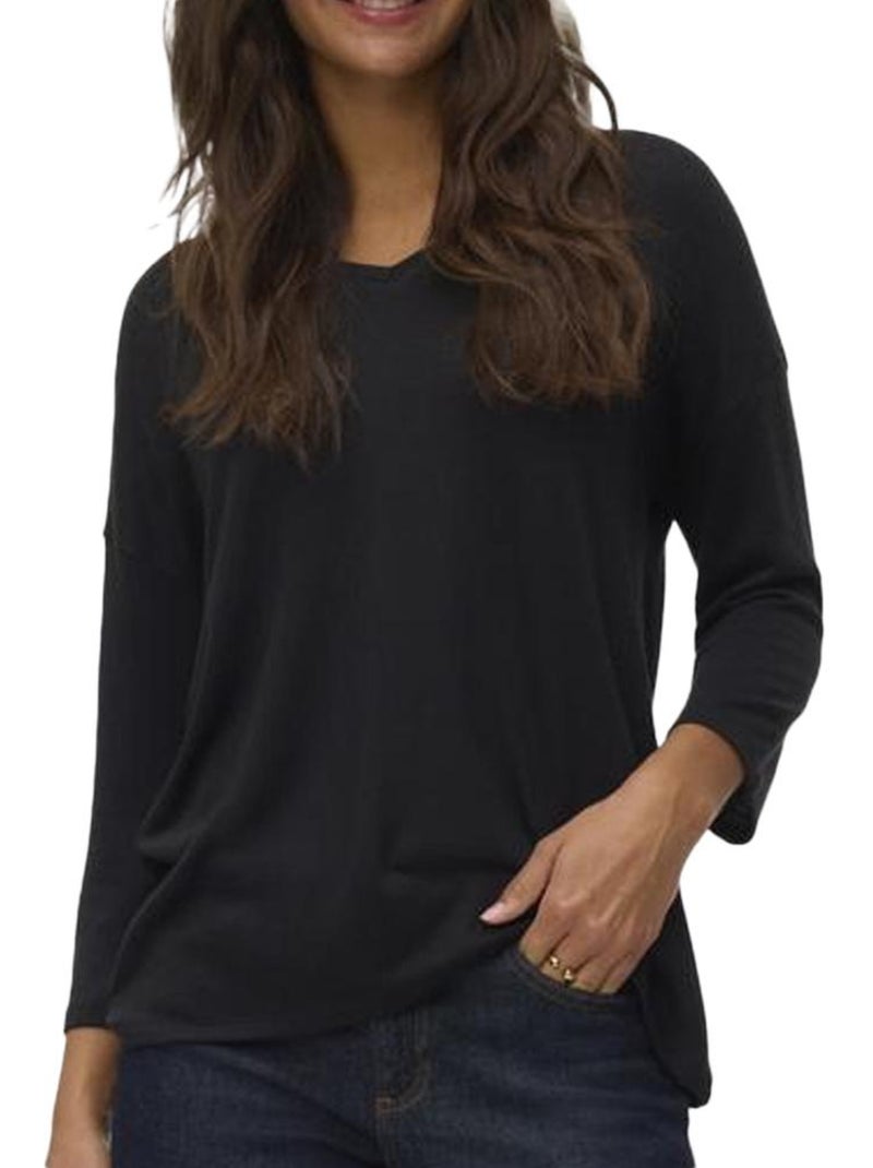 Pull Femme Vero Moda Noir - Kiabi