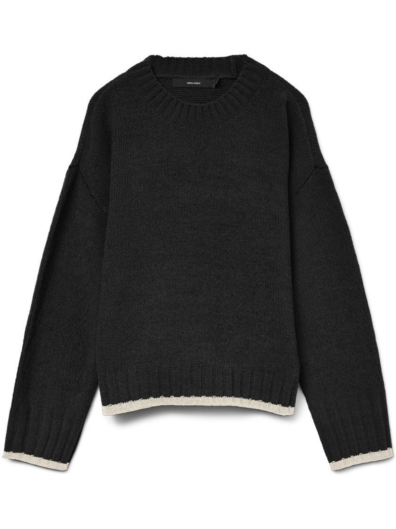 Pull femme vero moda Noir - Kiabi
